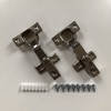 NELI Set of 2 hinges with soft close suitable for