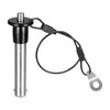sourcing map Ball Locking Pins, 304 Stainless Steel Grip Push-Button