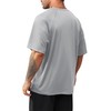 NIASHOT Summer Workout Shirts for Men Quick Dry Tee Shirts