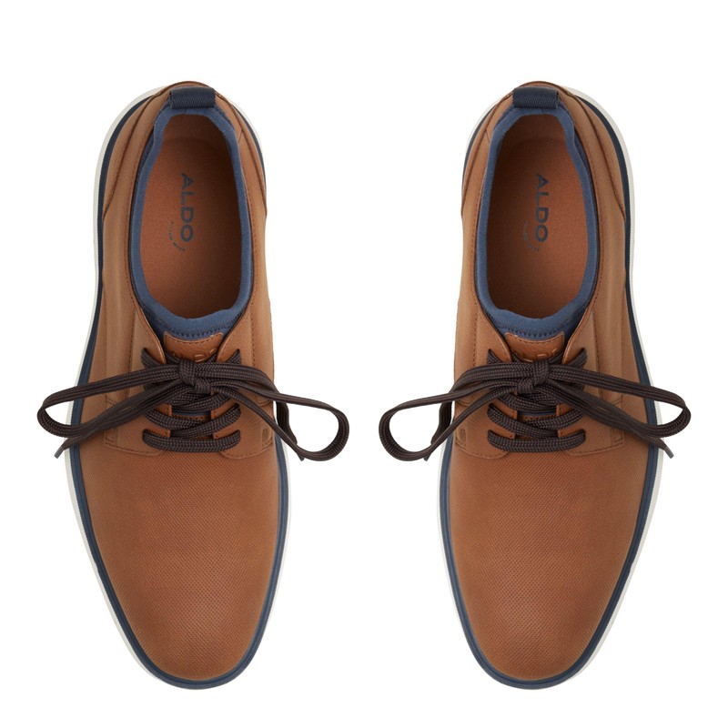 Aldo Men's Alarick Lace Ups, Cognac, 9