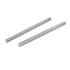 sourcing map 304 Stainless Steel Full Threaded Rod Fixing Hardware
