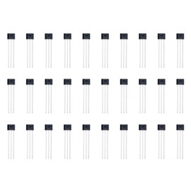 JZK 30x 49E SS49E OH49E AH49E TO-92 Bipolar Linear Hall Effect Sensors, Magnetic Detector 3 Pin Hall Sensor for Repair of Electric Vehicle Engines