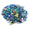 Yuvori 0.5kg Square Crystal Mosaic Tiles 1cm DIY for Bathroom,