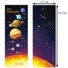cama24com Space Planets Bookmark Space Children's Birthday Party Bag Space