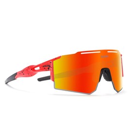 RINKUOLYO Sports Polarized Sunglasses for Men and Women, Youth Kids Baseball Softball Sunglasses for Cycling, Running