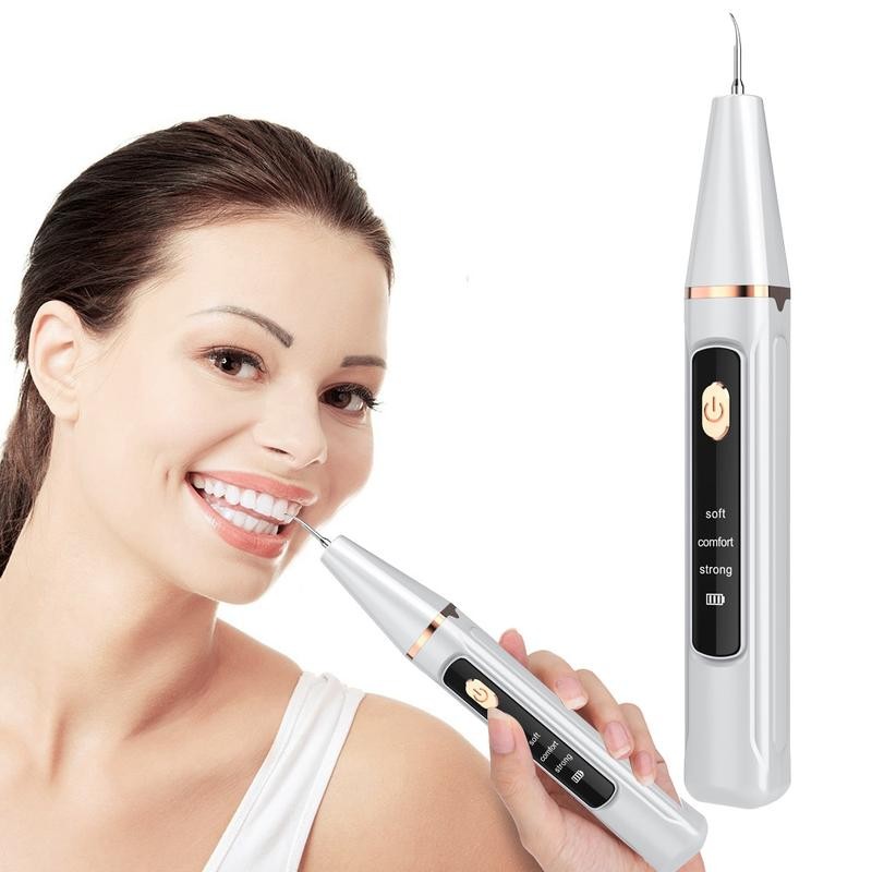 SKYUV Electric Teeth Cleaner, Teeth Cleaner Set with 3 Cleaning