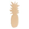 Wooden Pineapple Cutout, Unfinished Birch, 13 3/4 Inch, Package of
