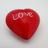 Purity Style Red Soapstone Love Heart Ornament
