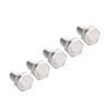 sourcing map 1/4-20 x 1/2" Hex Bolts 304 Stainless Steel