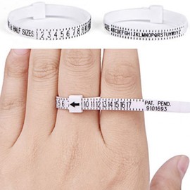 ring finger measurement gauge size size finger jewelry finger gauge BL03004 100ea
