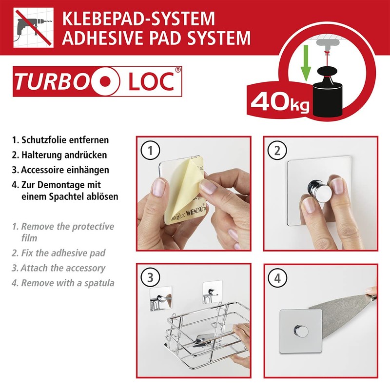 Turbo-Loc® Soap Dispenser Carpino White