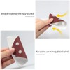 SPEEDWOX 50 Pcs Triangle Sanding Pads Hook and Loop 1000