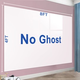 Nortix Nortix White Board Sticker, White Board Roll, Stick on Wall, Dry Erase Contact Paper Stain-Proof Wall Decal, 1 Piece (4x8ft)