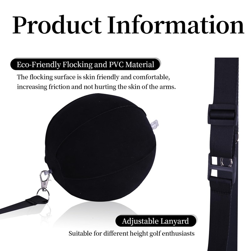 Kinwodon Smart Golf Ball, Golf Swing Trainer Aid Smart Ball