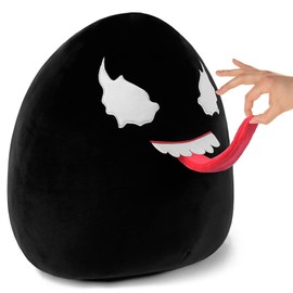 Global Park 17in Venom Plush Toys, Stuffed Doll Pillow Elastic Tongue Animal Soft Plushies for Boys Girls