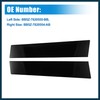TUCKBOLD 1 Pair Windshield B Pillar Trim Panel NO.BB5Z-7820555-BB/BB5Z-7820554-AB Door