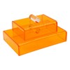 EASYTODENTA Dental Curing Light Protector Box Orange Ultraviolet Shield Cover