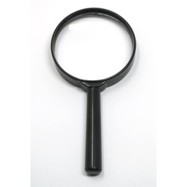 fiXte Handheld Magnifier Magnifying Glass 6x Magnification Small Print Map Reading etc (1)
