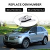 JDMON Front Driver Chrome Exterior Door Handle Lock Cylinder Cap