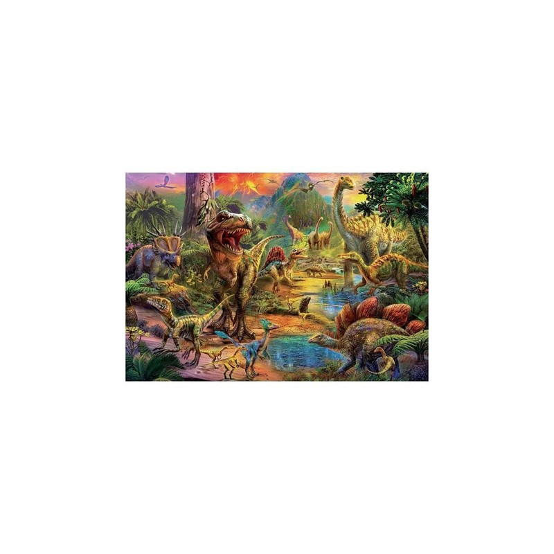 Educa - Land of Dinosaurs - 1000 Piece Jigsaw Puzzle