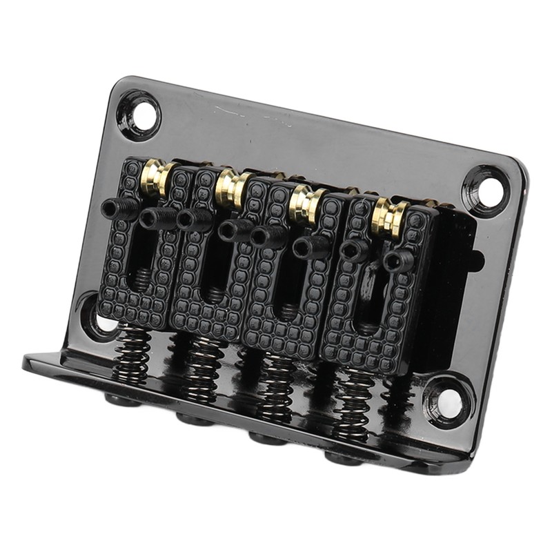 4 String Guitar Bridge Metal Enhanced Sound Stylish Electric Guitar