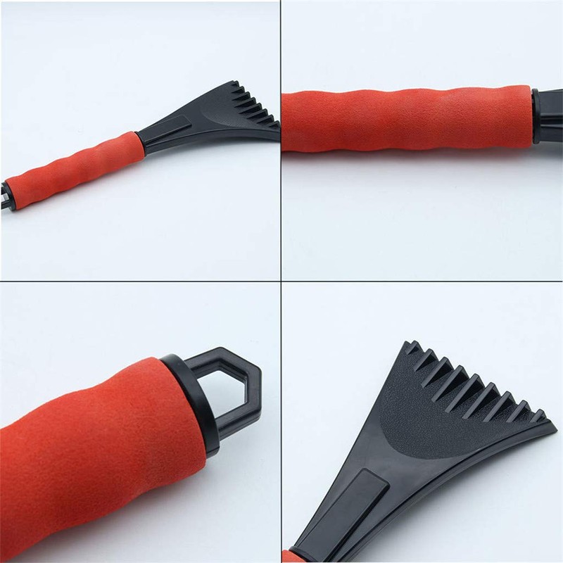 Car Snow Scraper, Non Scratch Ice Scraper with Comfortable Foam
