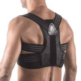 InnovaGoods - Anpassungsfähiger Haltungstrainer Pro Ticalbak, Ergonomisch, Unisex, Atmungsaktiver Stoff, Einfache Handwäsche, Schwarz, Einheitsgröße, Polyester