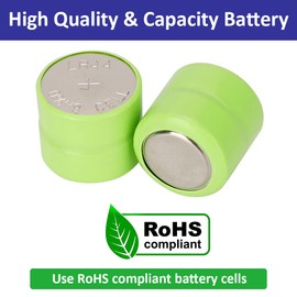 2LR44 Replaces CR1/3N 1/3N DL1/3N 3V Batteries (do NOT fit for Streamlight TLR-6 and Pet Collars) 10-Pack