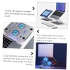 Mobestech 17.3 Inch Aluminum Alloy Dual Fan Cooling Pad Laptop