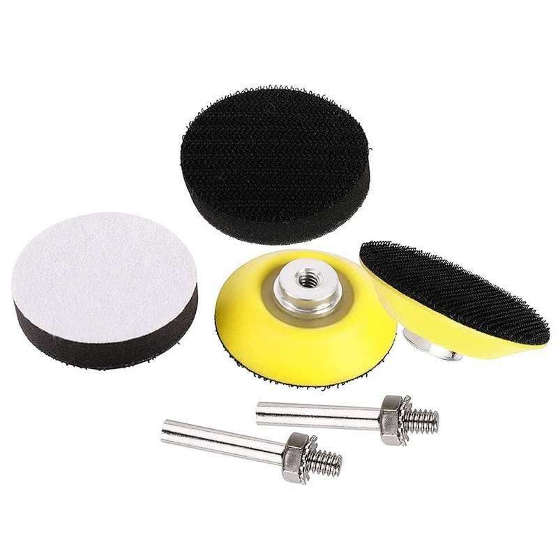 Gasea 2 Set 2-Inch Hook and Loop Sanding Backing Pad