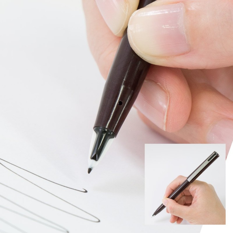 Pentel JM20ST-AMZ Pulaman, Plastic Fountain Pen, Set of 3 Colors,