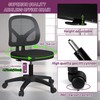 TTD TIANTIANDA Mesh Back Armless Computer Office Desk Chair Swivel