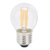 6PCS G45 E27 LED Light Bulb Transparent Glass Bulb Vintage