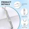 atnayo atnayo 2 Pcs Anxiety Necklace,Breathing Necklace, Stainless Steel Breathlace