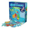 GeoToys GeoPuzzle, Australia & Oceania Shaped Jigsaw Puzzles, 70 Pc