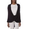 Alashan Cashmere Women's Knit Poncho Navy One Size