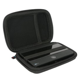 Khanka Hart Tasche für TP-Link M7350 mobiler WLAN Router WiFi Hotspot Schutzhülle Case. (Passt für M7350, Schwarz)