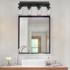 LMSOD Bathroom Wall Light Fixtures, Industrial Mason Jar Vanity Light,
