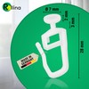Rollina Curtain Gliders 7 mm (Pack of 100) - Curtain