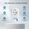 Bilihondim Steckdosendimmer, LED und Halogen Dimmer, Plug & Play Drehschalter