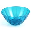 Maryland Caribbean Blue Plastic Large Bowl (164 oz.) 1 Pc.