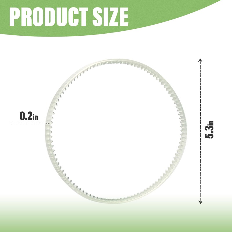 Glass Bandsaw Drive Belt Replacement for Diamond Tech DL1000 DL3000