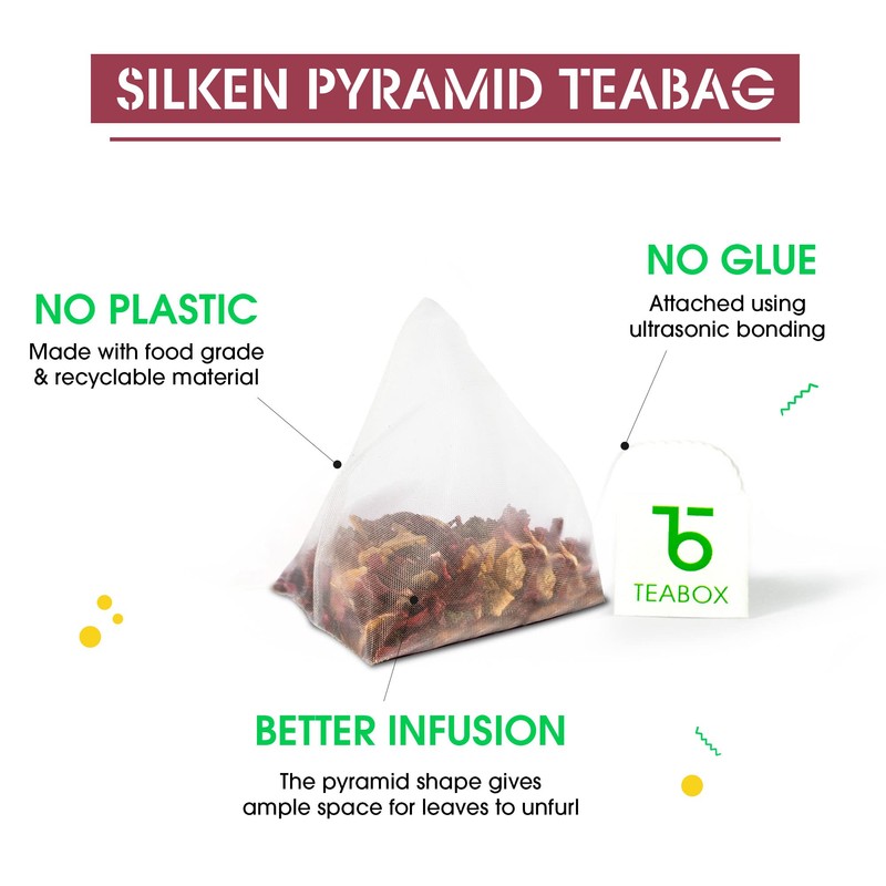 Teabox Premium Darjeeling Green Tea With Dried Hibiscus | 100%