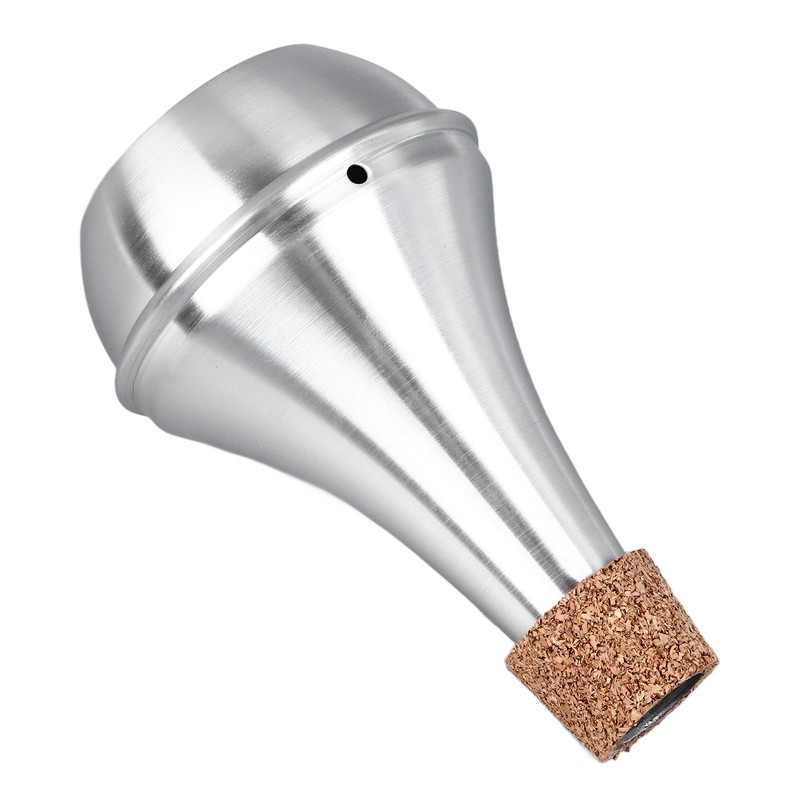 Trumpet Mute Silencer Aluminum Alloy Practice Musical Instrument Part Accessory