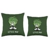 Lettuce Pray Funny Christian Throw Pillow