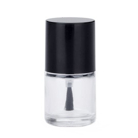 10個入り 10ML マニキュアボトル エナメルボトル 空ボトル 詰め替えマニキュア瓶 小分けボトル 手作り化粧品 収納 旅行用品 ブラックカバー