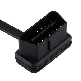 Keenso 16 Pin Stecker auf Buchse OBD2 Kabel, Diagnostic 16 Pin Verlängerungskabel Scanner Codeleser Verlängerungskabel(100cm)