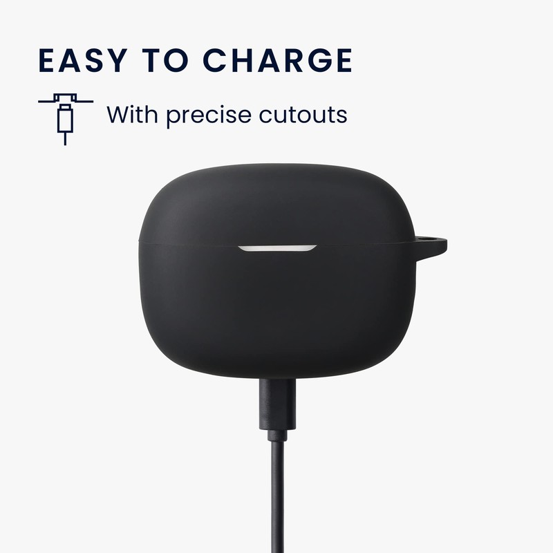 kwmobile Case Compatible with JBL Wave 200TWS Case - Silicone