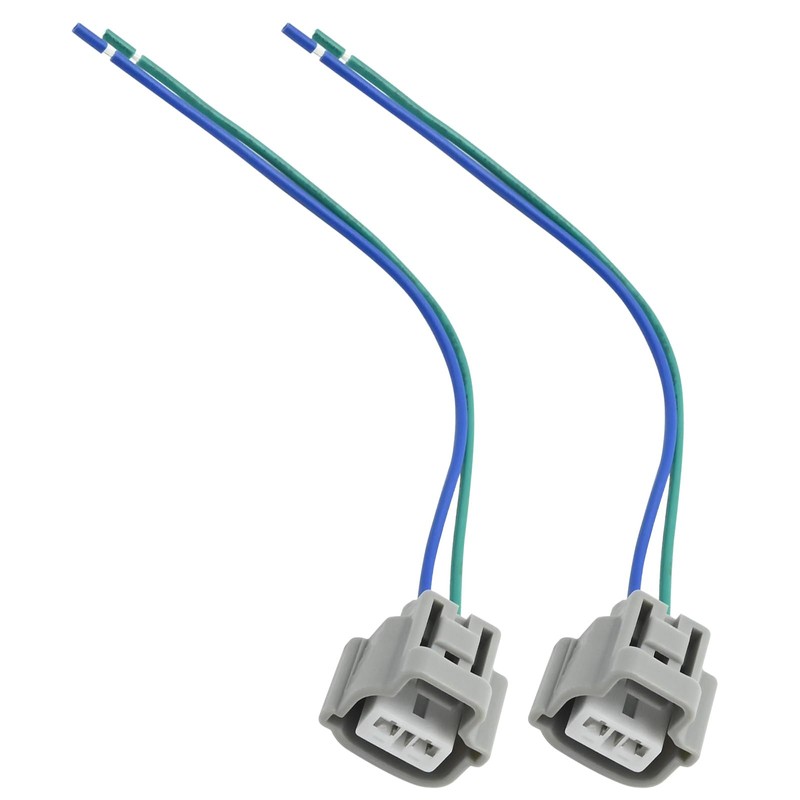 Aynaxcol 2 Pcs Turn Light Signal Harness Cable Connector Pigtail,