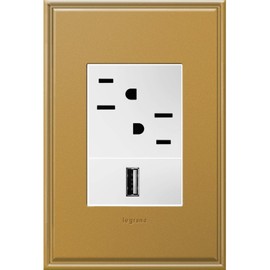 Adorne AWP1G3BR4 1-Gang + Wall Plate in Bronze